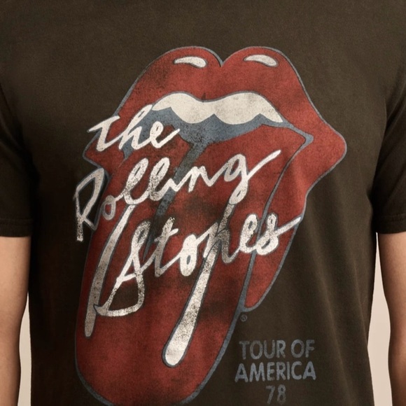 Rolling Stones Graphic T-Shirt - Black - Picture 4 of 9